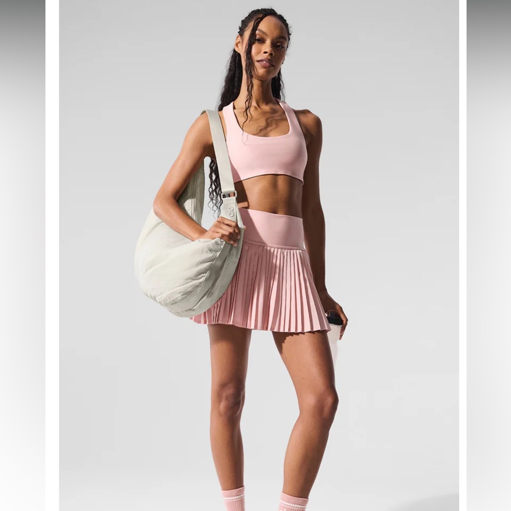 Alo Grand Slam Tennis Skirt NWT Pink Quartz